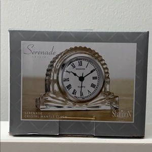 Serenade Crystal Mantle Clock